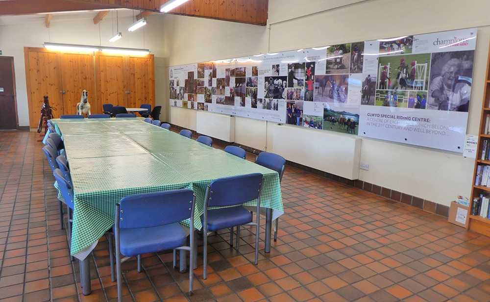 Common Room at Clwyd Special Riding Centre