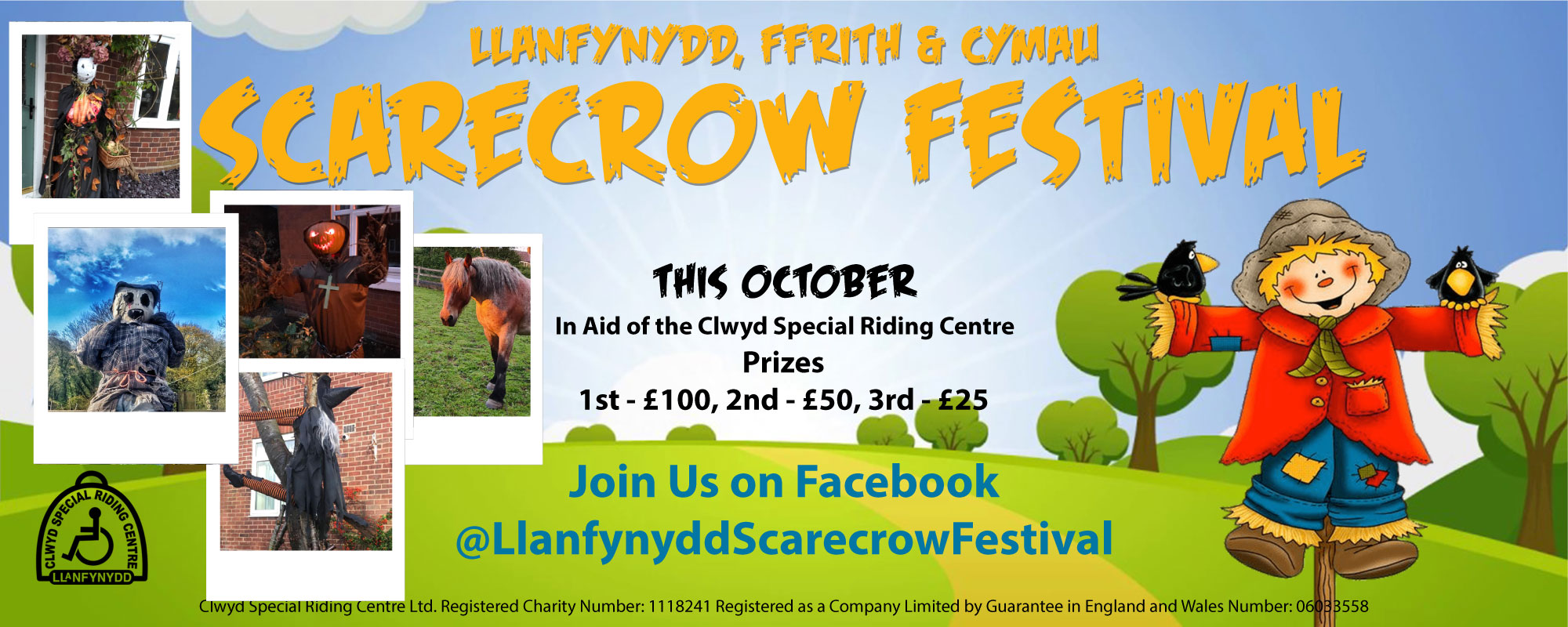 The Llanfynydd, Ffrith and Cymau Scarecrow festival is back!